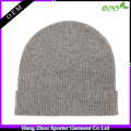 16FZBE05 beanie cap automne hiver hommes côtes tricot personnalisé beanie cachemire